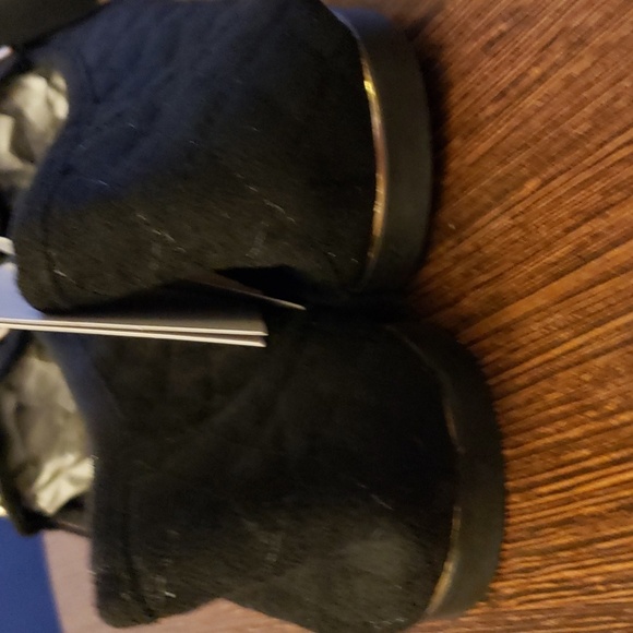 Samilor Quilted Chain Black Slip on Loafers in Black SZ 8 - Picture 6 of 14